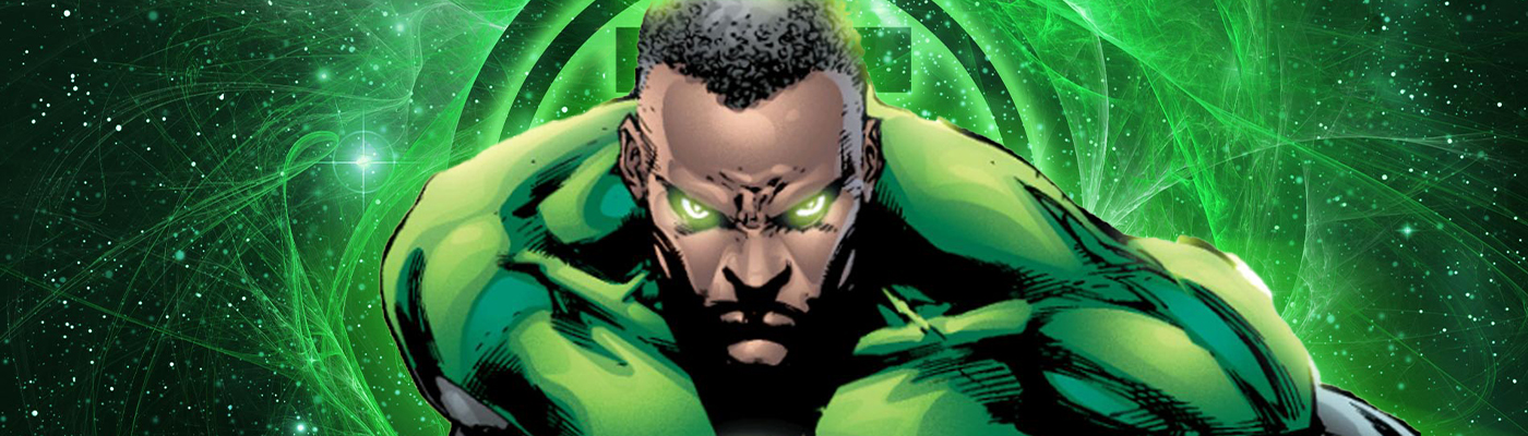 Le Green Lantern John Stewart.