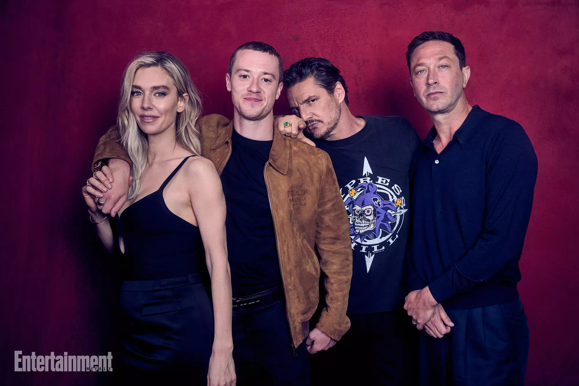 Vanessa Kirby, Joseph Quinn, Pedro Pascal et Moss Bachrach).