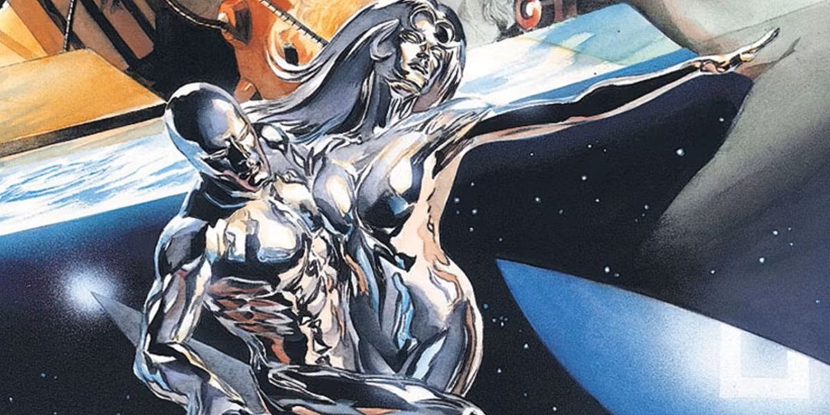 Norrin Radd et Shalla-Bal dans l'univers Earth X.