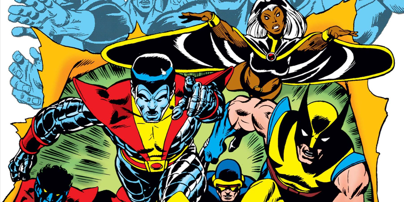 La nouvelle équipe des X-Men venant en aide à l'équipe originale.