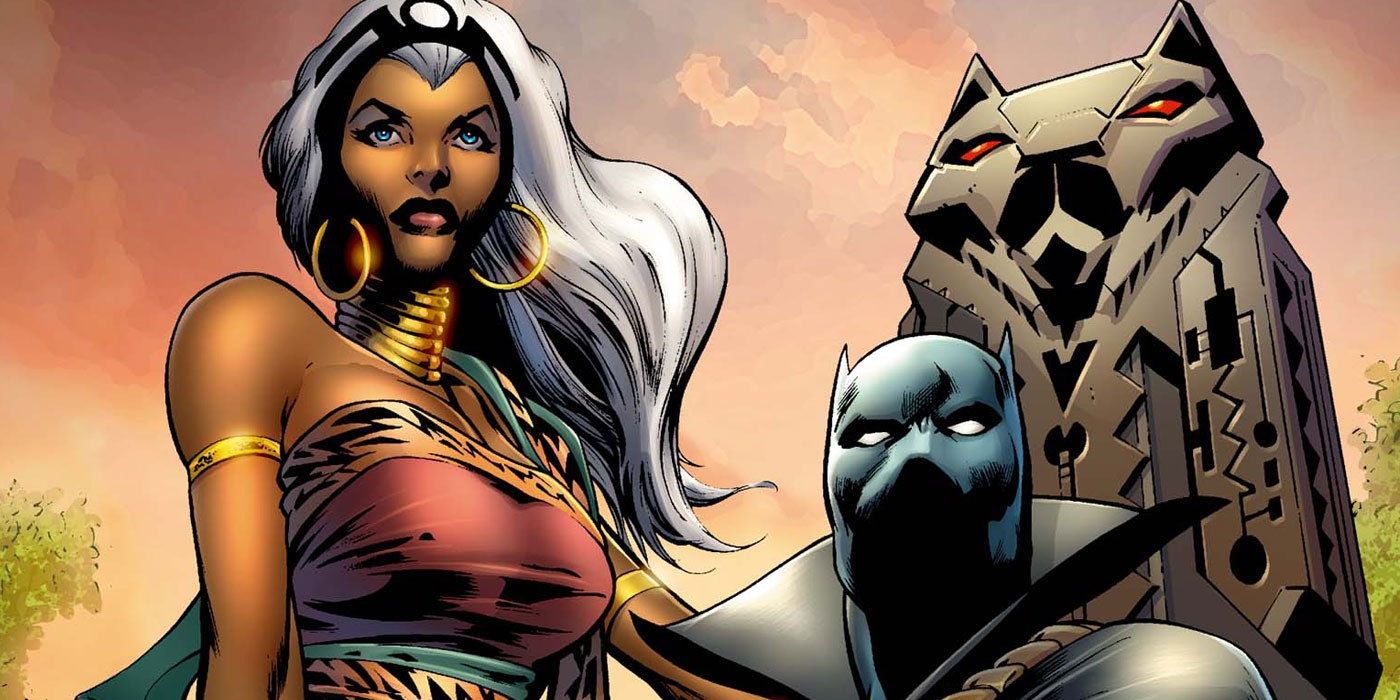 Le mariage de Tornade et Black Panther.