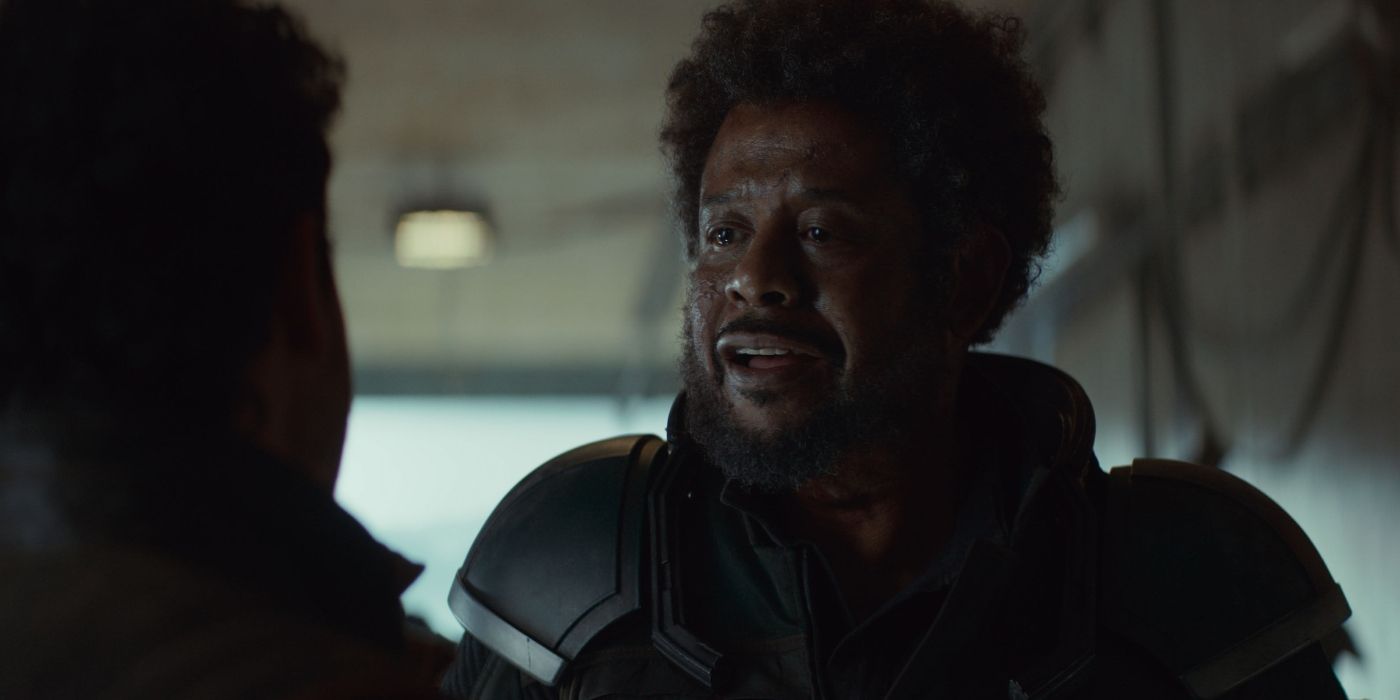 Saw Gerrera (Forest Whitaker) dans l'épisode 4 de la saison 2 de la série Andor.