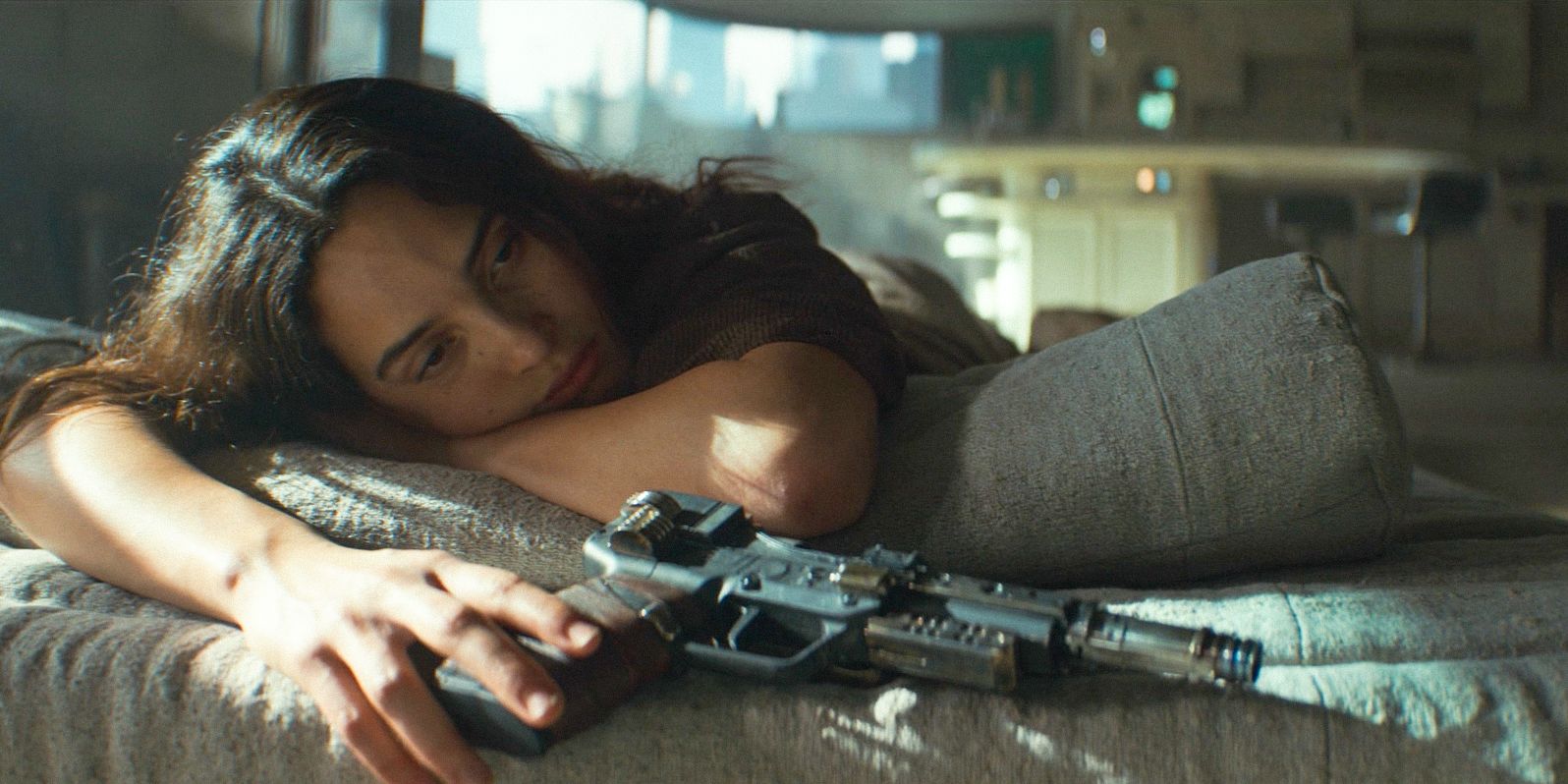 Bix (Adria Arjona) dans l'épisode 5 de la saison 2 d'Andor.
