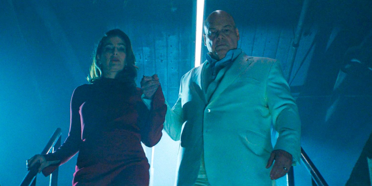 Le Caïd et Vanessa dans Daredevil: Born Again.