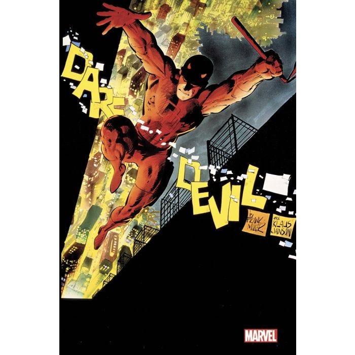 Omnibus Daredevil par Frank Miller chez Panini Comics.