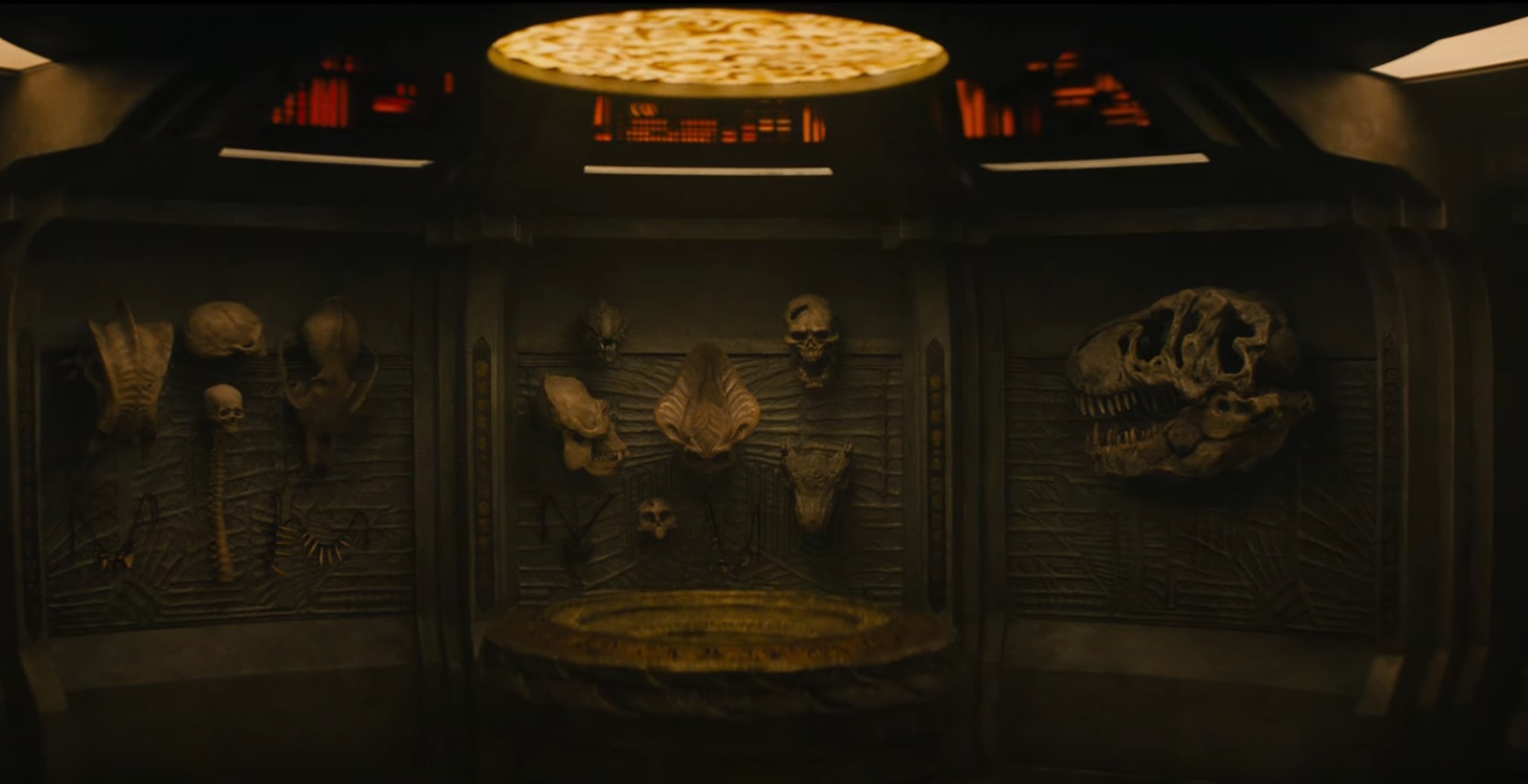 La salle des trophées du Predator.