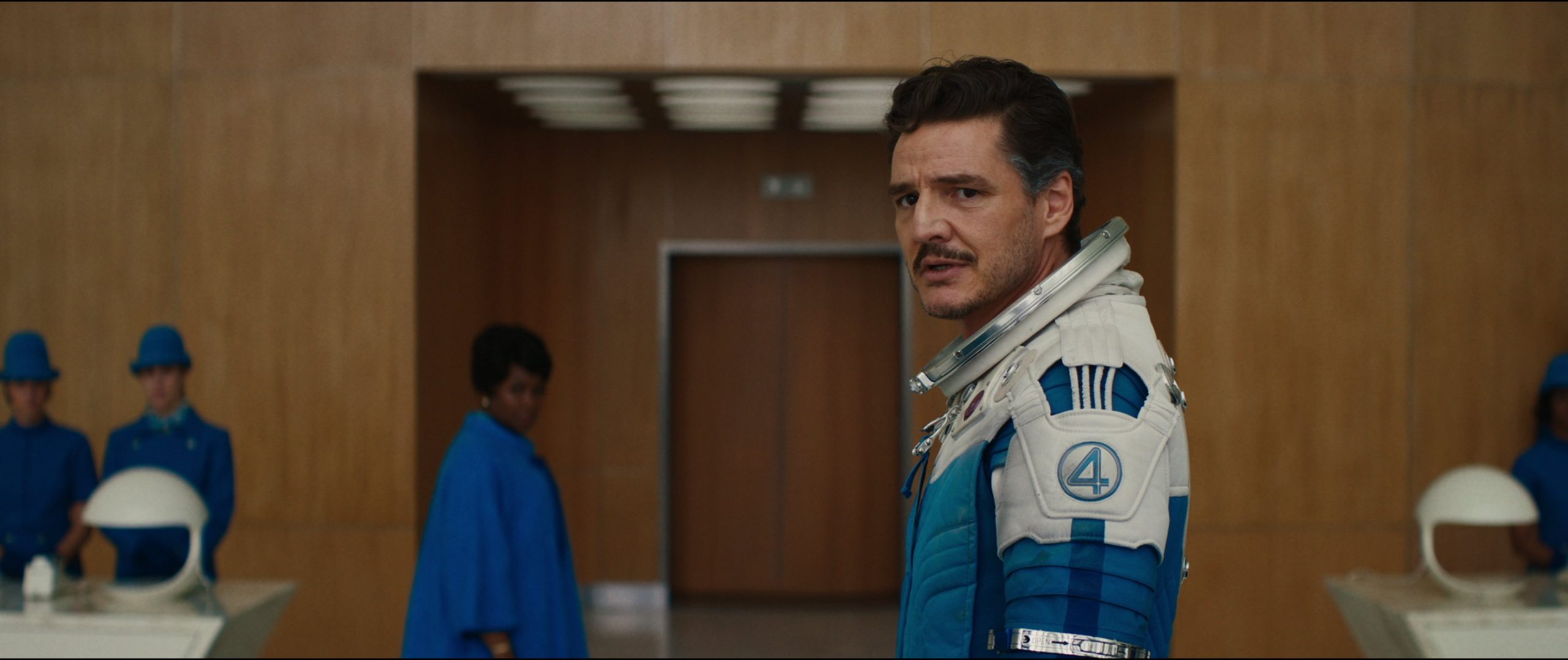 Reed Richards incarné par Pedro Pascal dans Les Quatre Fantastiques : Premiers Pas.