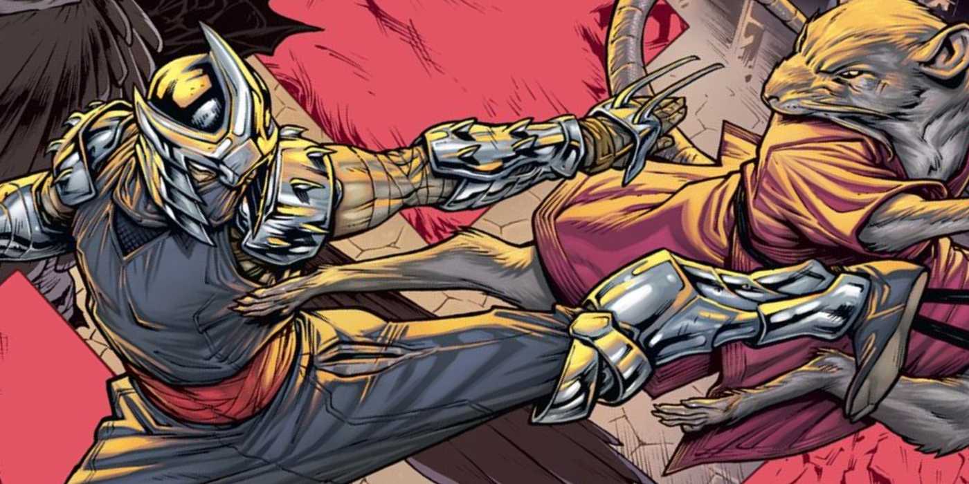 Shredder dans les comics TMNT.