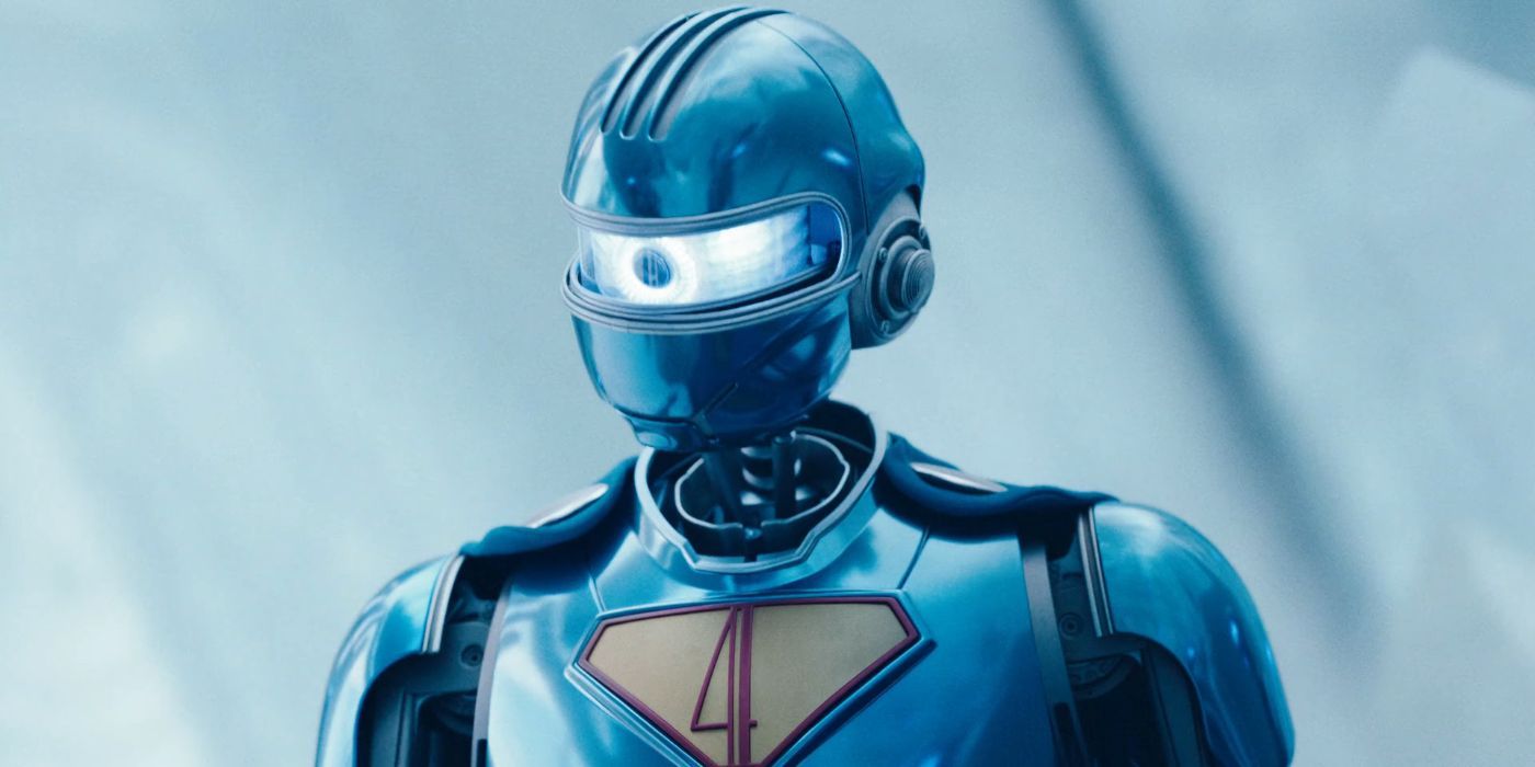 Un des robots kryptoniens présents dans la Forteresse de Solitude.