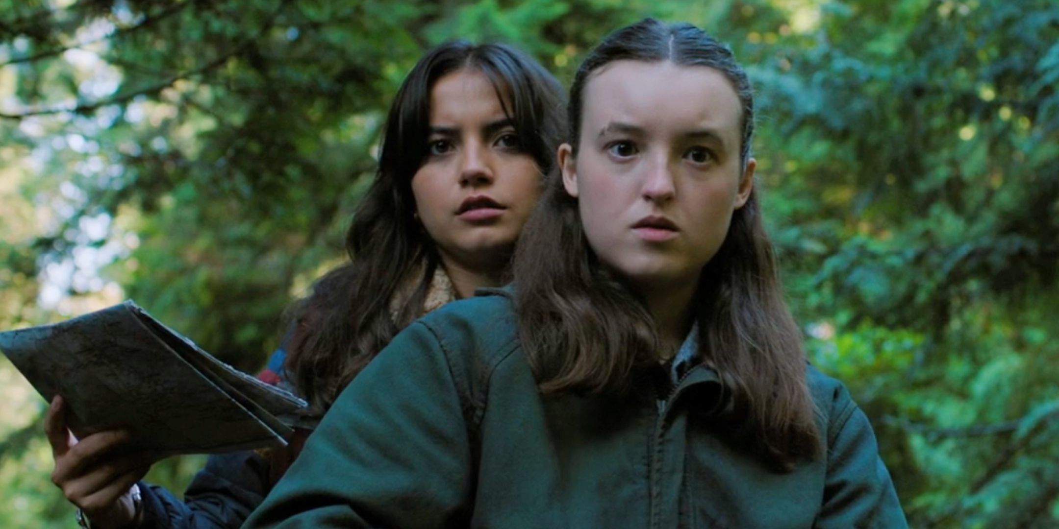 Ellie (Bella Ramsey) et Dina (Isabella Merced)