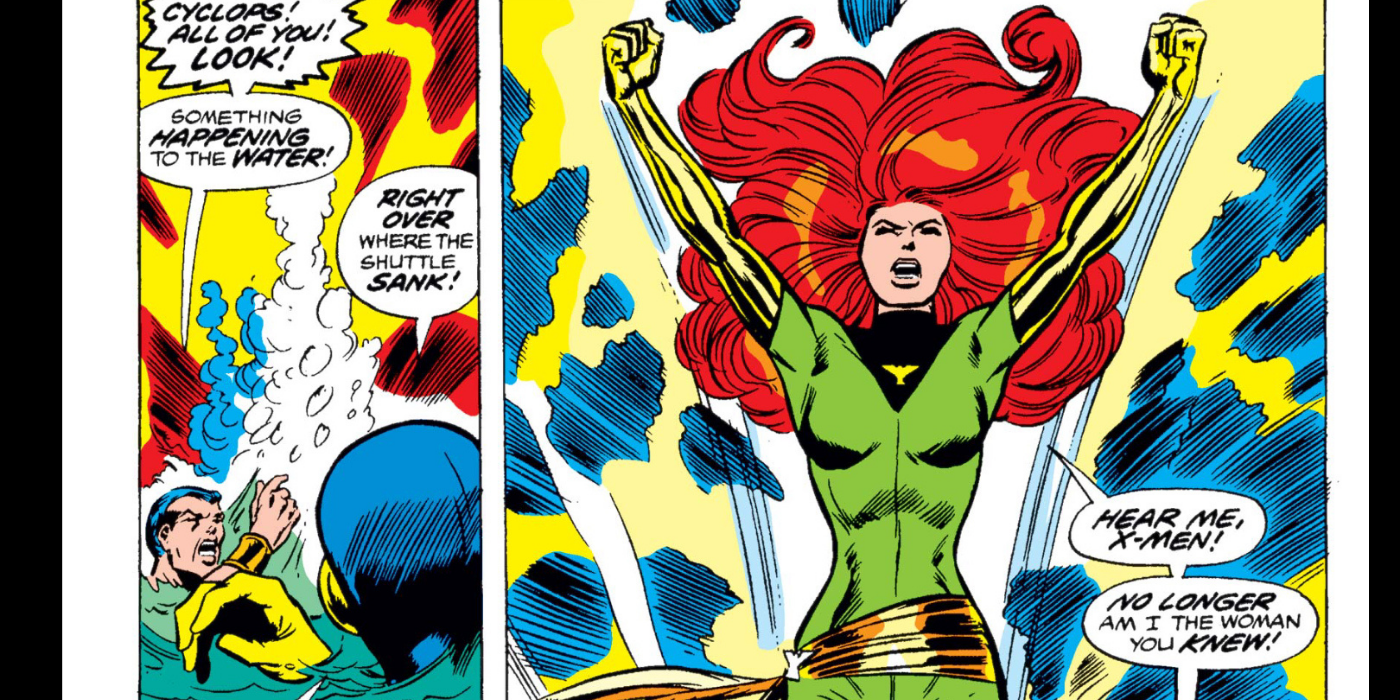La première apparition du Phénix en comics, dans Uncanny X-Men 101.