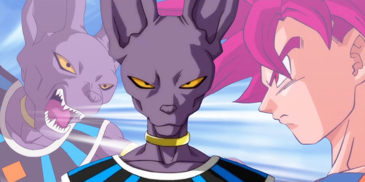 Beerus, le Dieu de la Destruction de l’Univers 7, dans Dragon Ball Super.