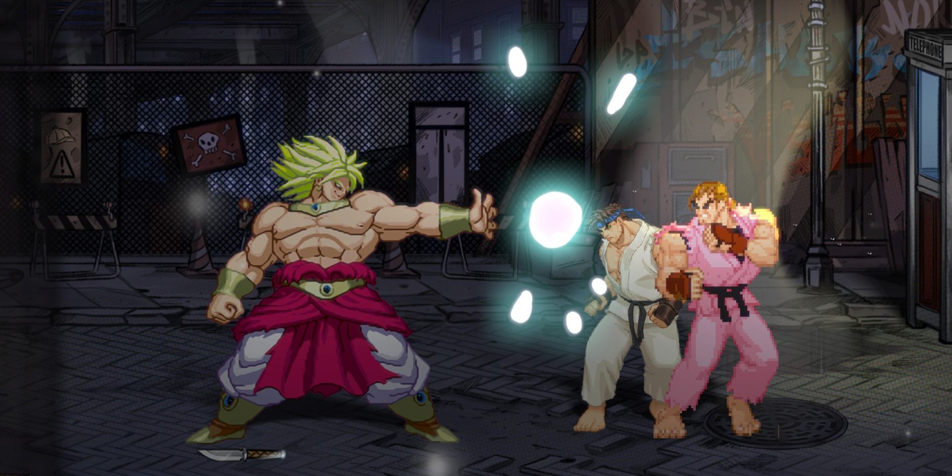 Broly dans Stret of Rage.