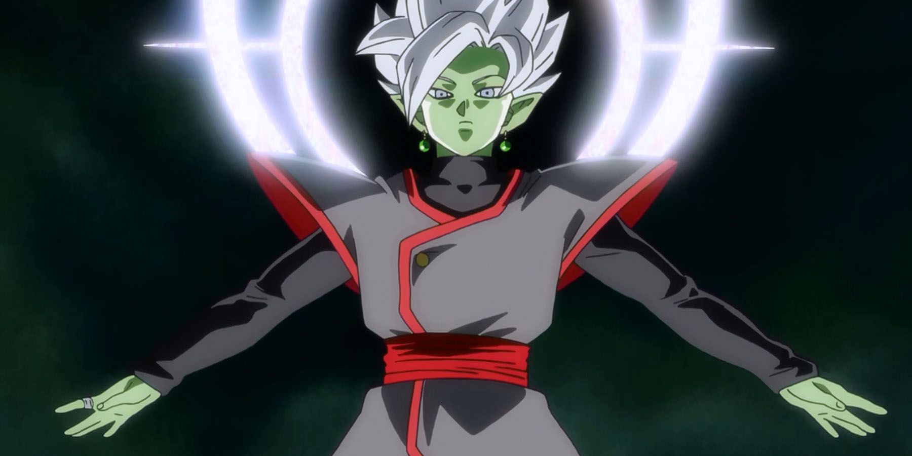 Fusion de Zamasu et du Zamasu du futur, Black Goku, dans Dragon Ball Super.