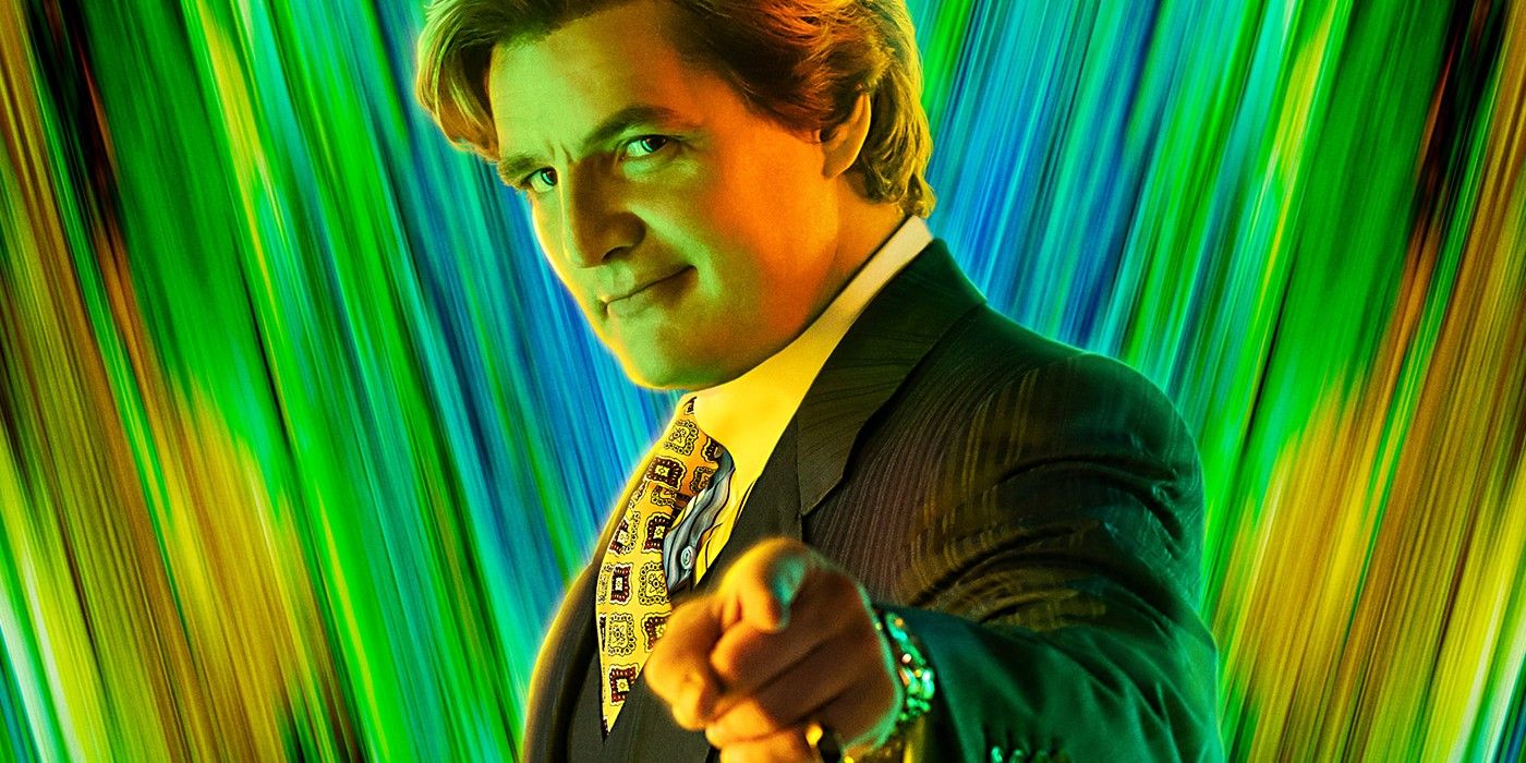 Maxwell Lord incarné par Pedro Pascal dans Wonder Woman 1984.