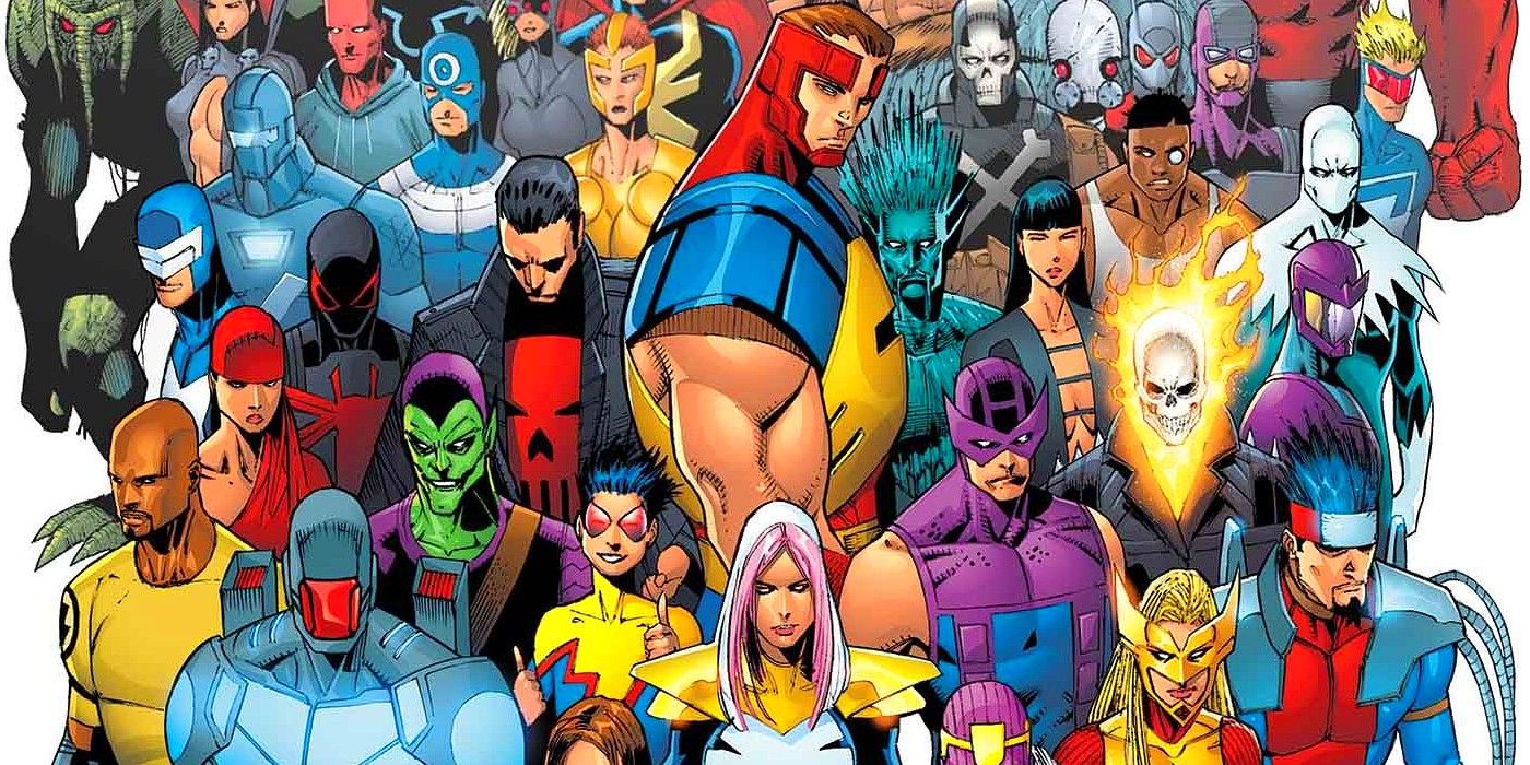 Les Thunderbolts dans les comics Marvel.