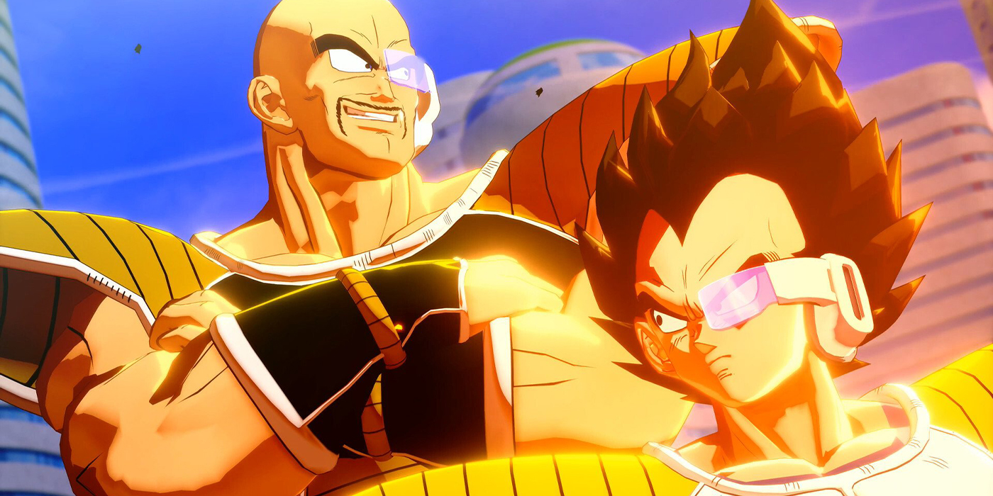 Vegeta et Kakarot dans Dragon Ball Z.