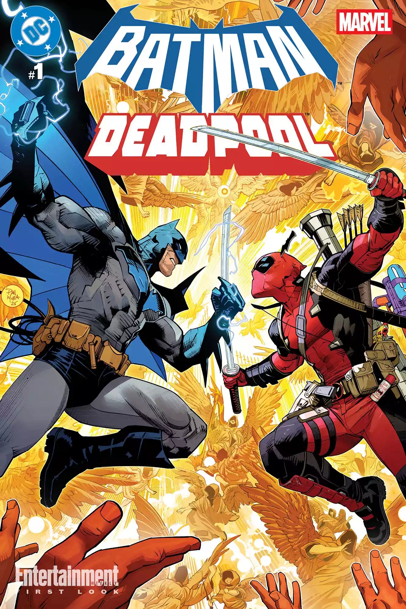 Batman - Deadpool, par Grant Morrison et Dan Mora, chez DC Comics.