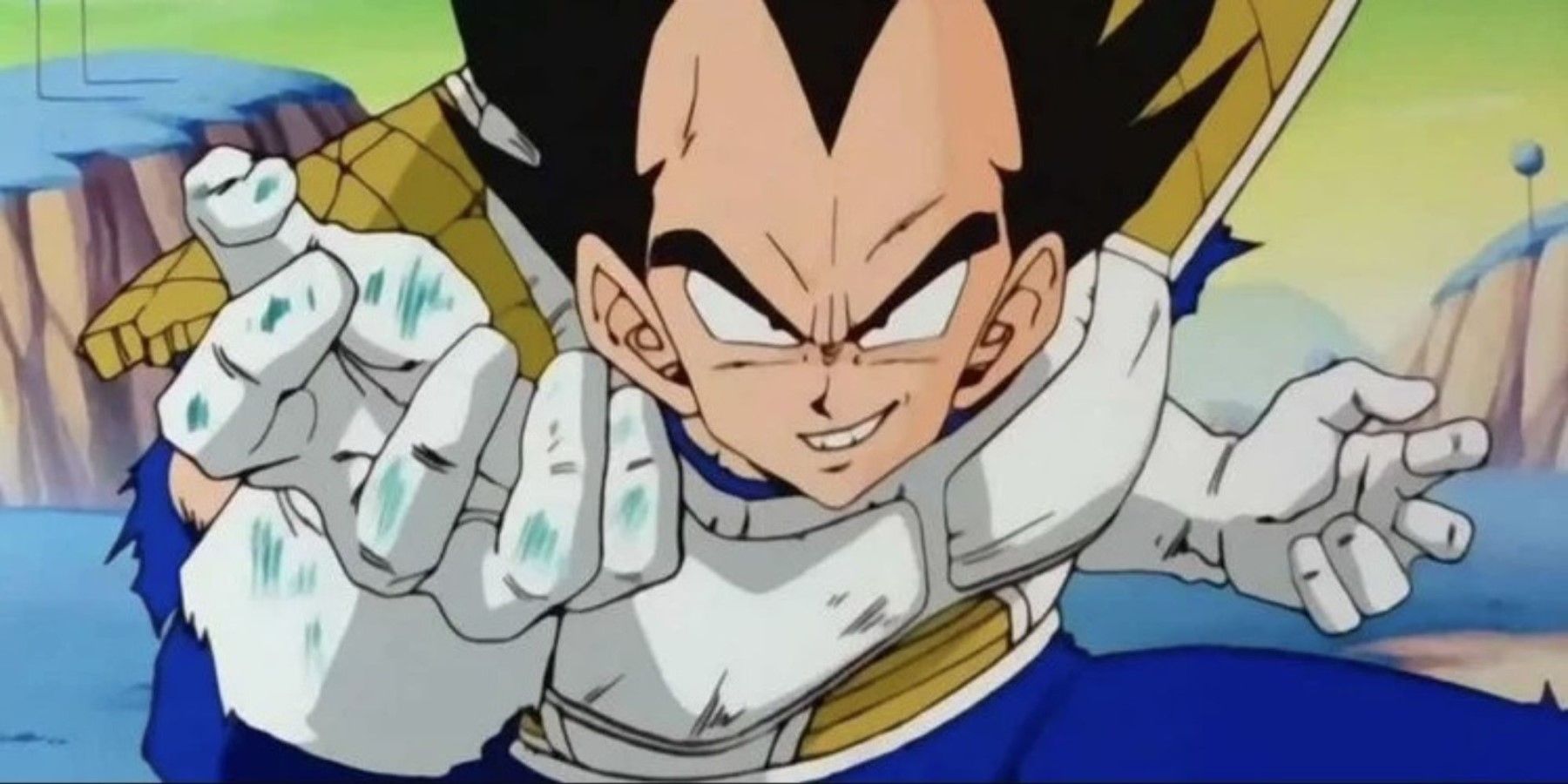 Vegeta dans sa forme originale.