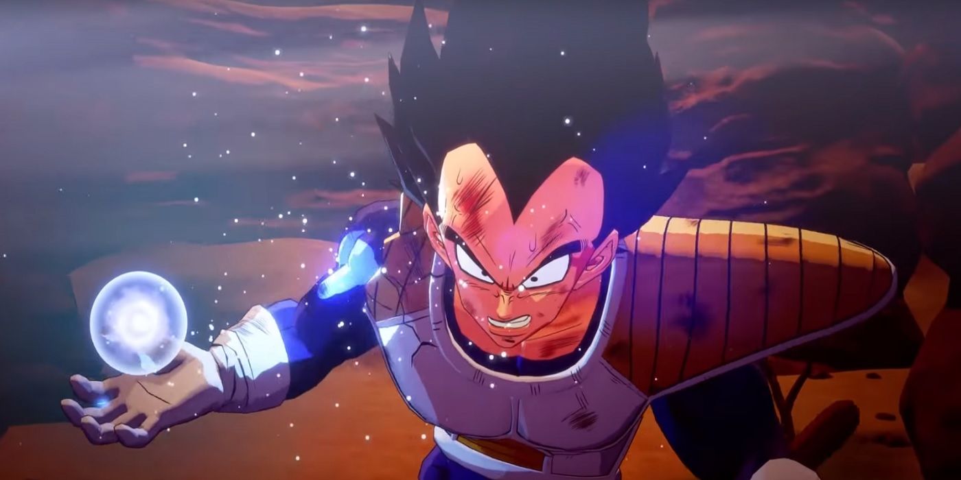 Vegeta au combat.