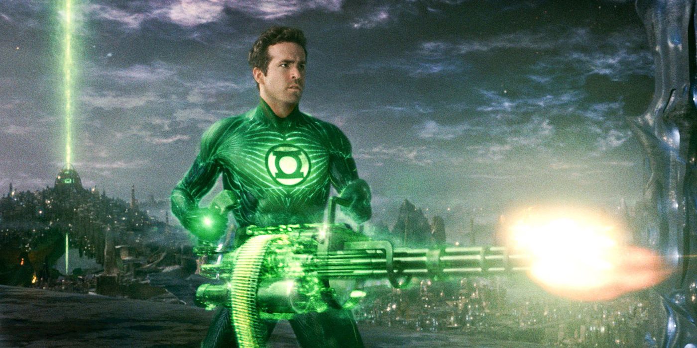 Ryan Reynolds dans le film Green Lantern.