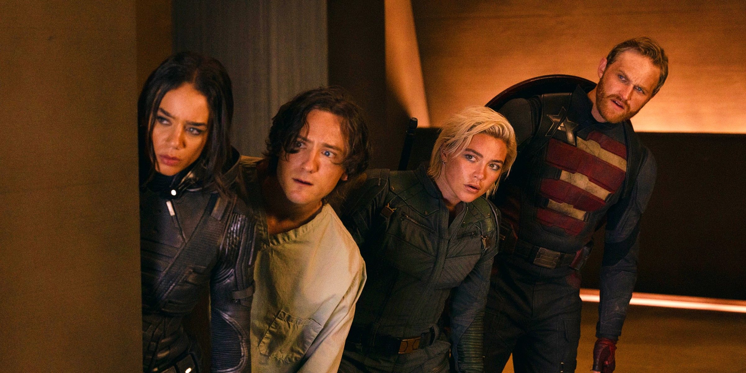 Les Thunderbolts, surnommés l'équipe de délinquants jetable.