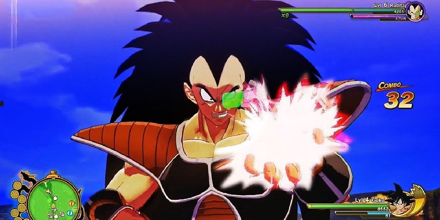 Raditz dans le jeu vidéo Dragon Ball Z: Kakarot.