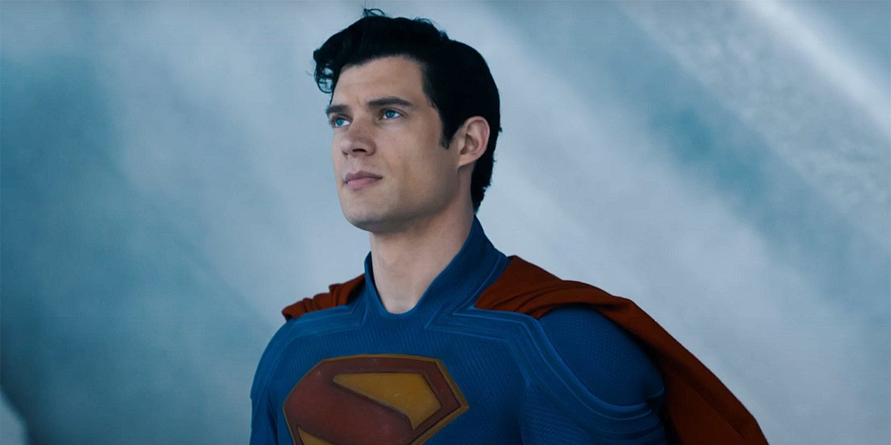 Superman (David Corenswet) dans le film DC de James Gunn.