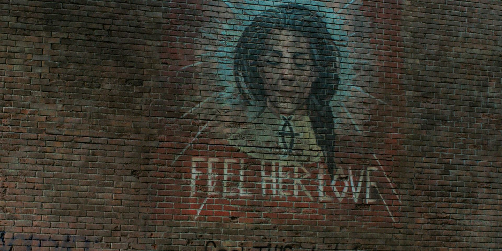 La fresque "Fell her love" dans l'épisode 5 de la saison 2 de The Last of Us.