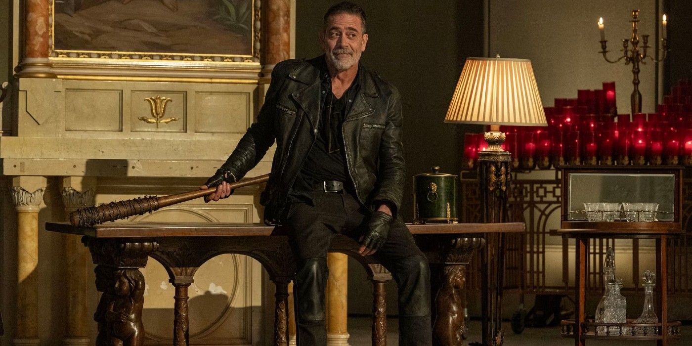 Negan (Jeffrey Dean Morgan) et sa nouvelle Lucille.