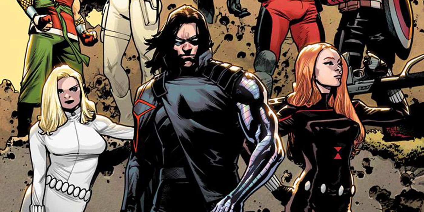 Bucky, leader des Thunderbolts dans les comics Marvel en 2023.