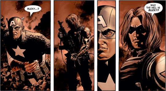 Captain America retrouve Bucky devenu le Soldat de l'Hiver.