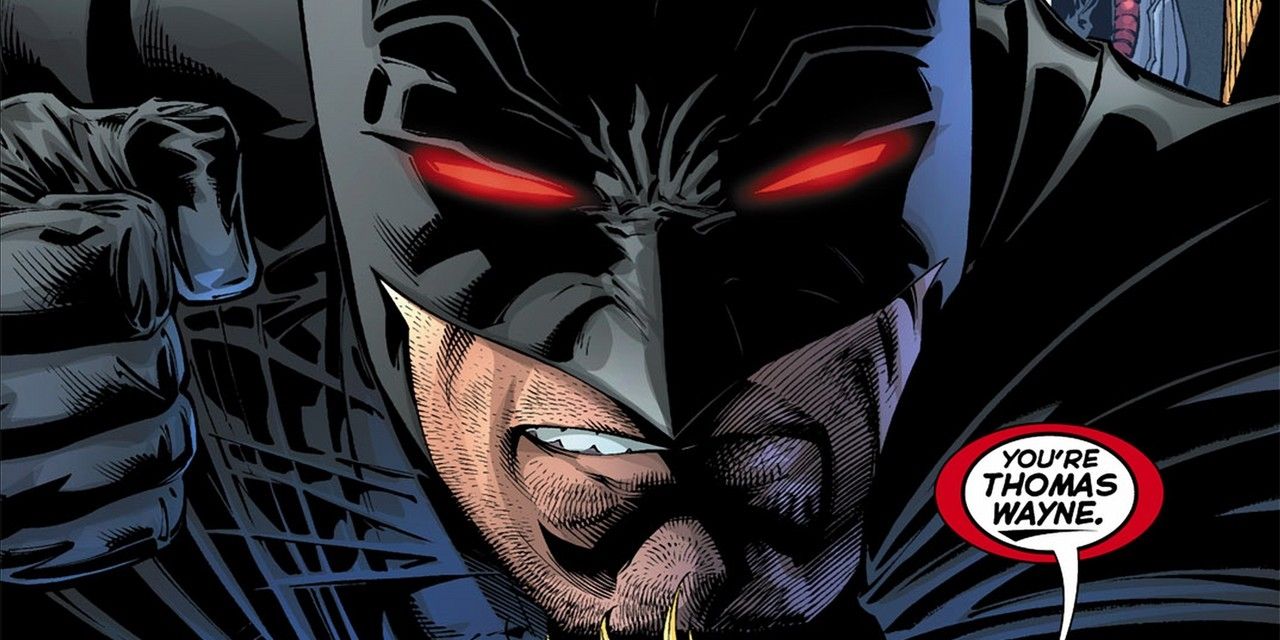 Thomas Wayne est Batman dans l'univers Flashpoint.