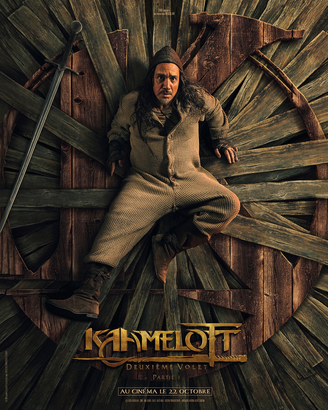 Affiche de Kaamelott : Deuxième Volet – Partie 1 avec Alexandre Astier