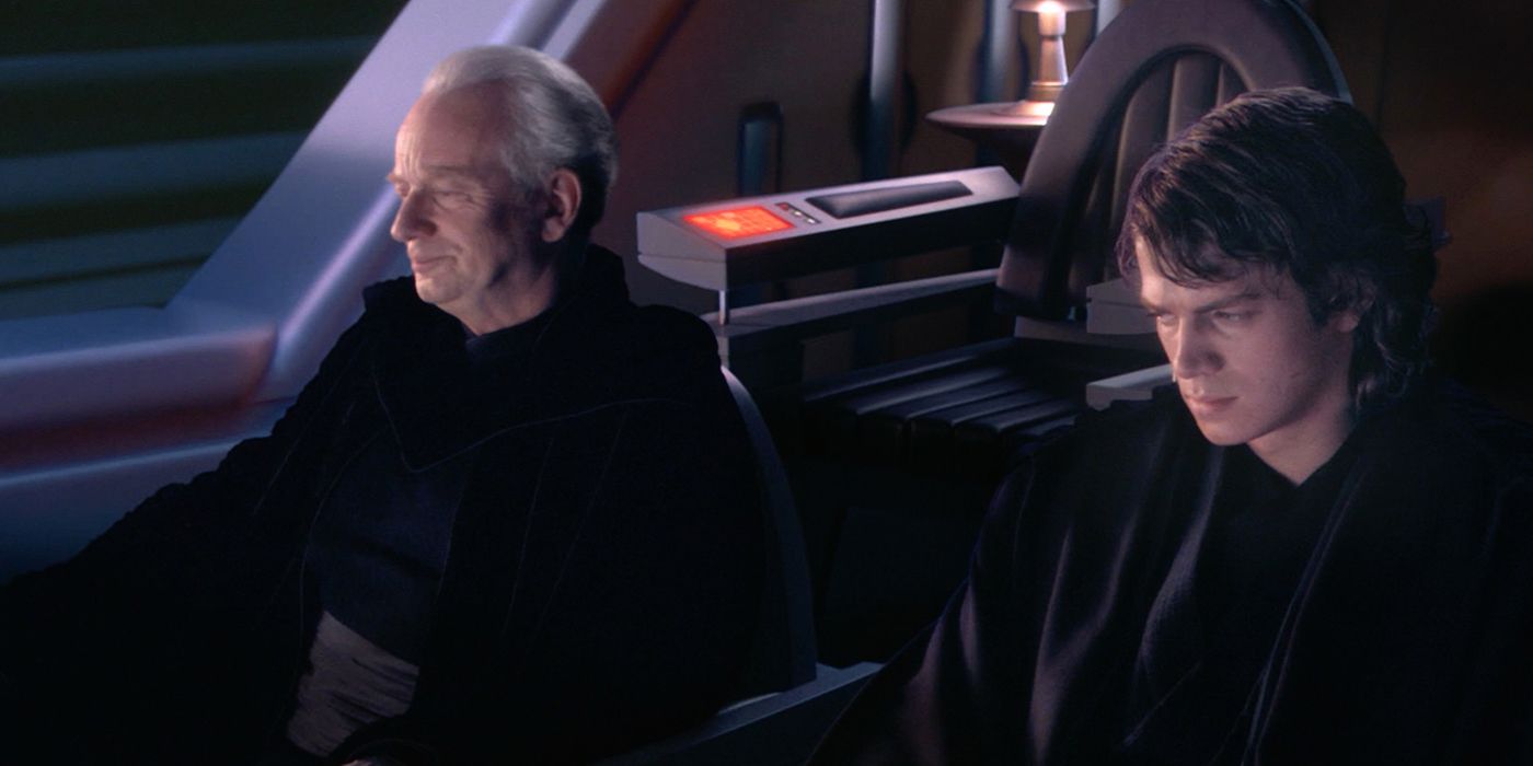 L'empereur Palpatine raconte à Anakin Skywalker qui était Dark Plagueis.