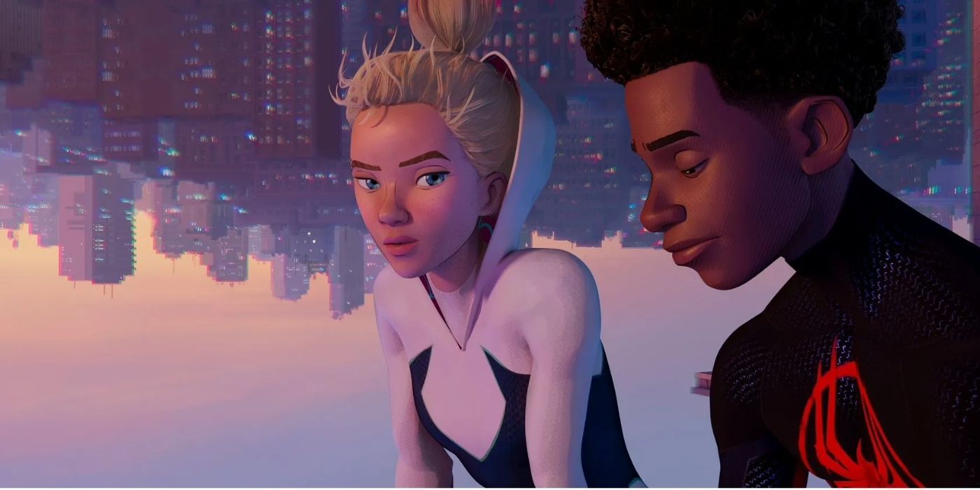 Gwen Stacy alias Spider-Gwen dans Spider-Man: New Generation (Into the Spider-Verse).