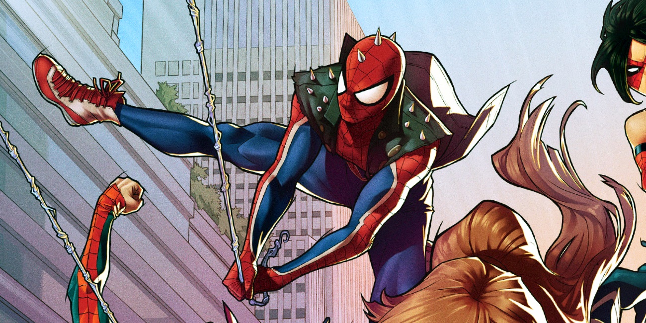 Spider-Punk dans les comics Marvel.