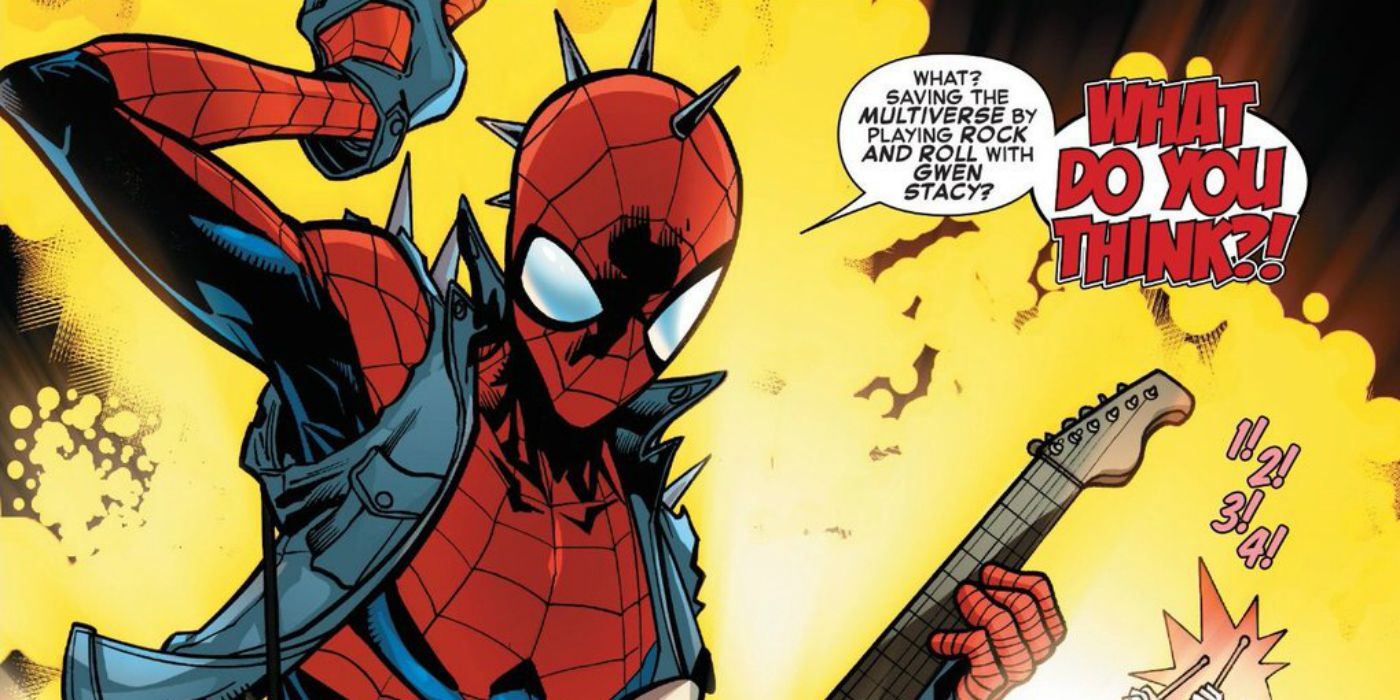 Spider-Punk, le plus rock'n'roll Spider-Man du Spider-Verse.