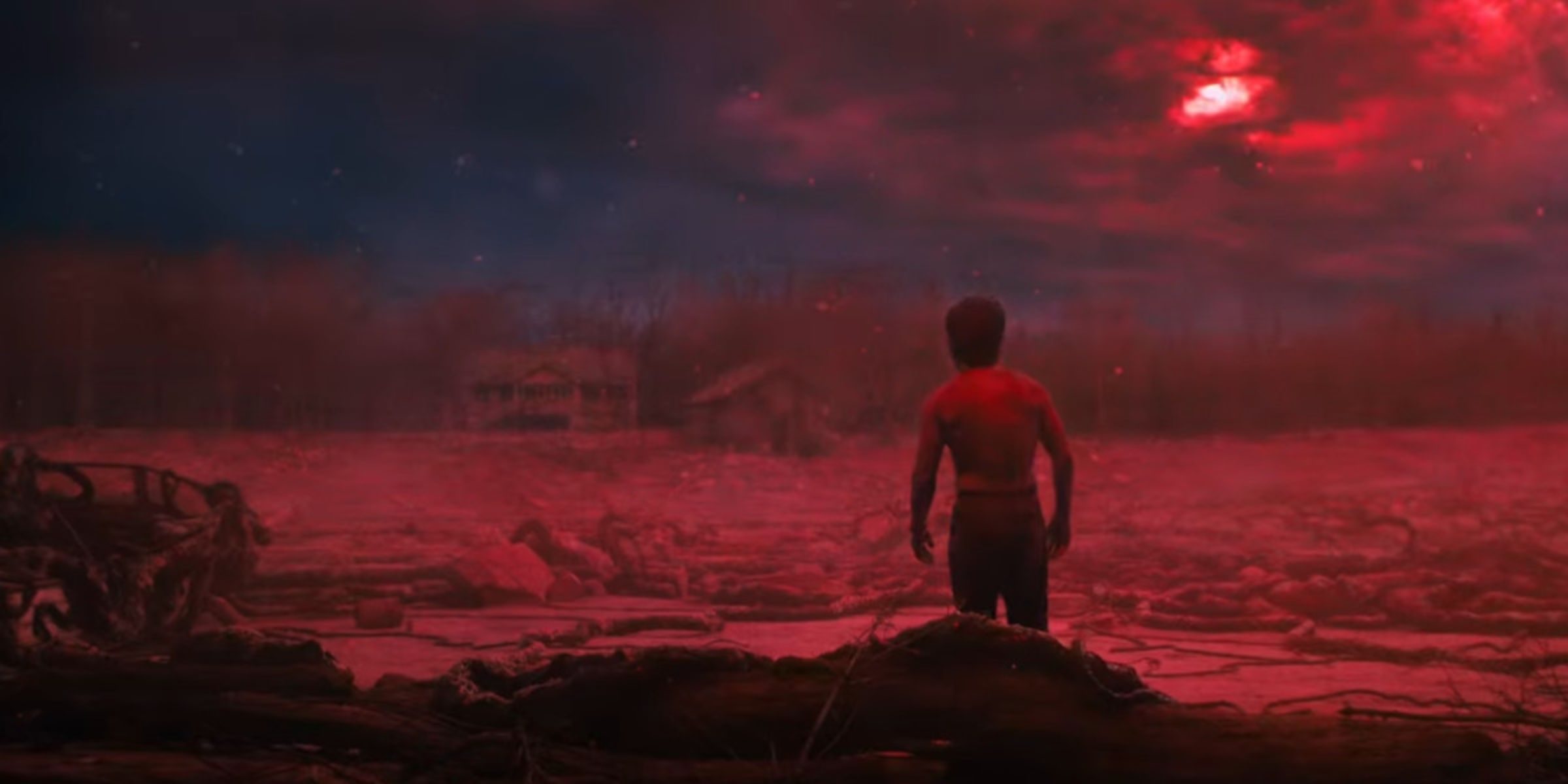 Le Monde à l'Envers dans la saison 4 de Stranger Things.