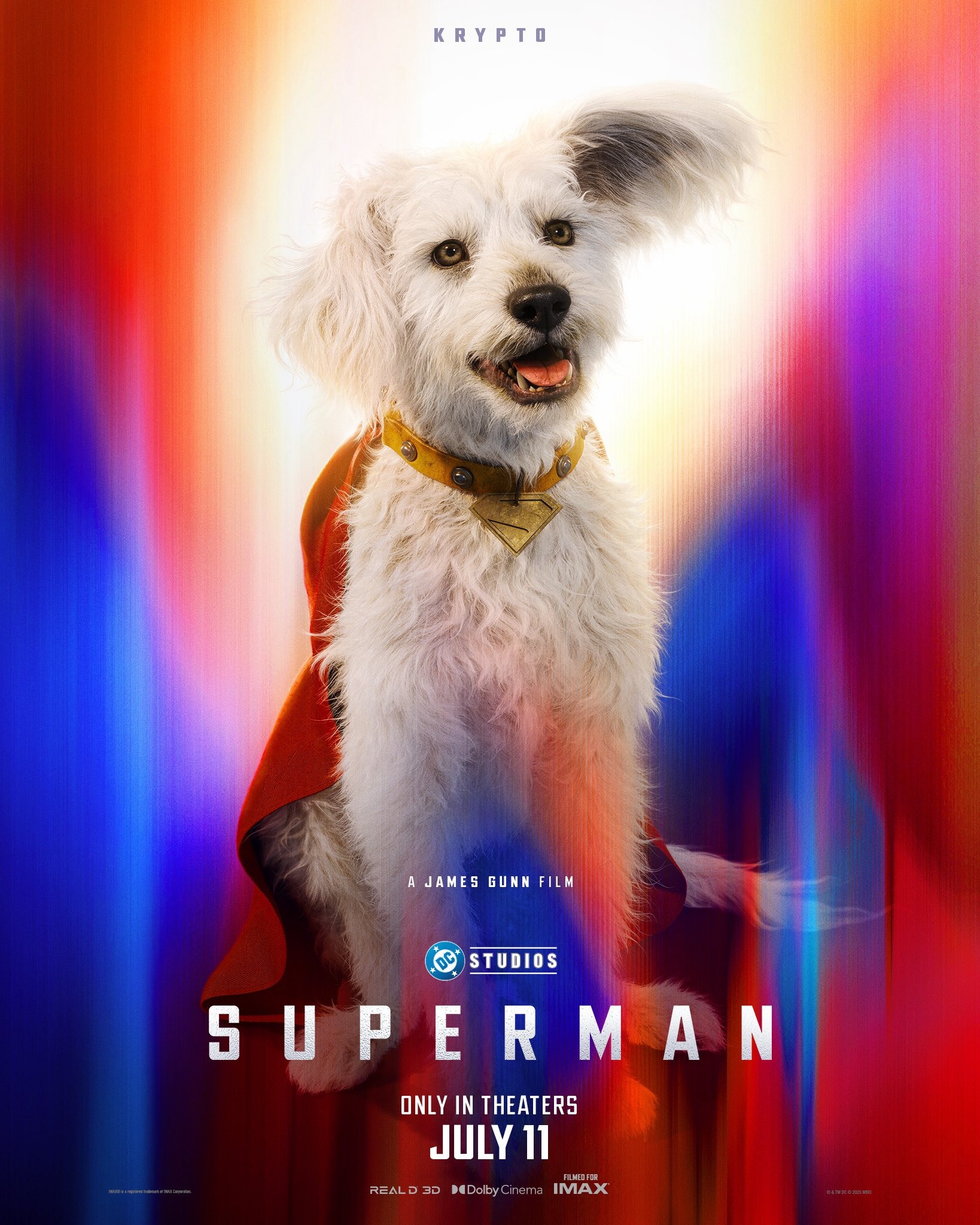 Krypto, le super chien kryptonien de Superman.