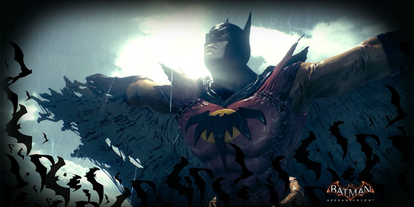 Les skin Batman Zur-En-Arrh dans le jeu Batman : Arkham Knight.