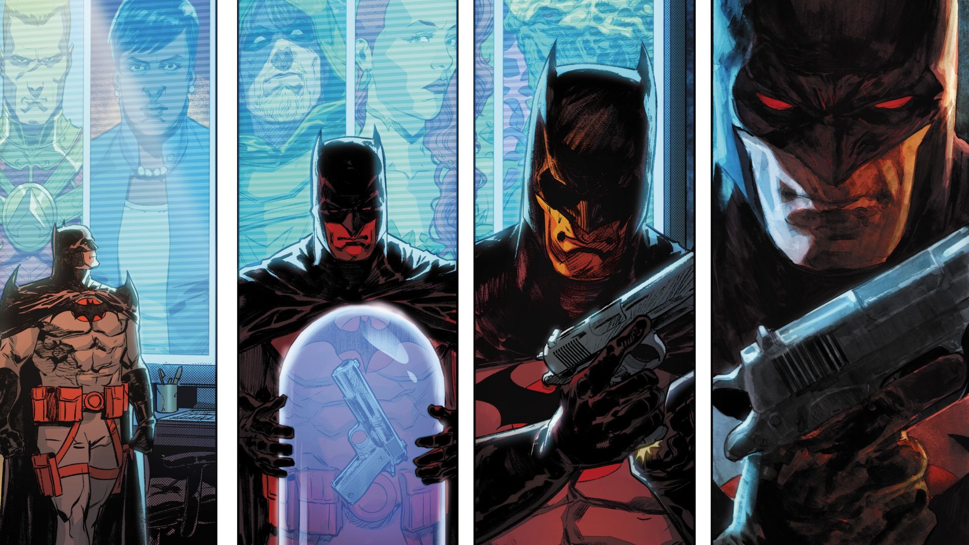 Le retour du Batman de Flashpoint dans Batman Rebirth.