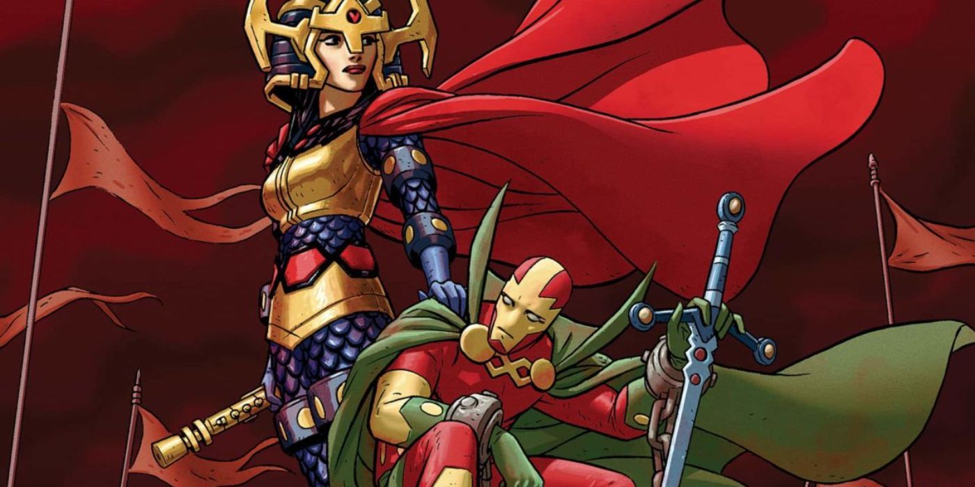 Big Barda et Mister Miracle dans les comics DC.