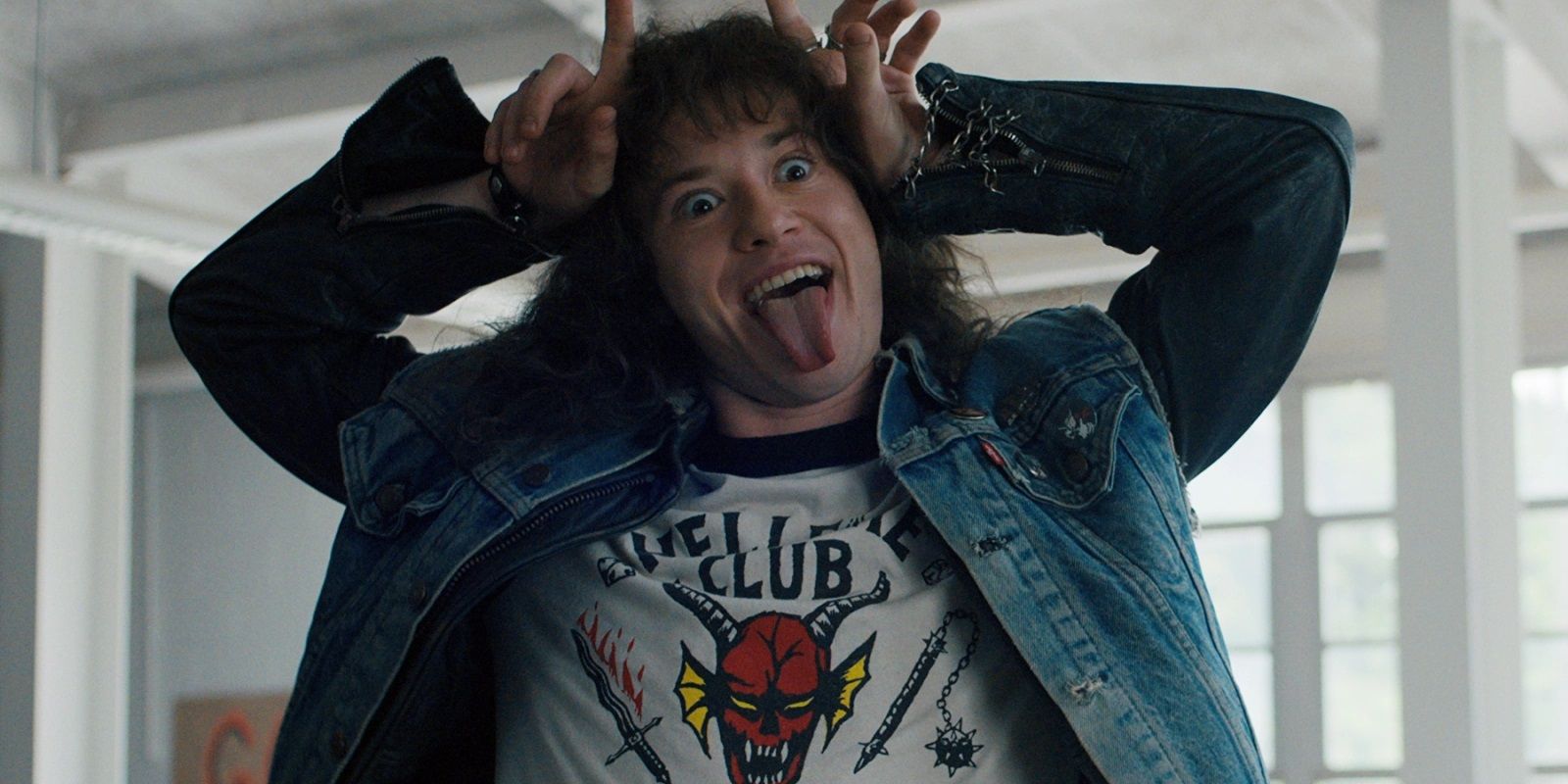 Eddie Munson (Joseph Quinn) dans la saison 4 de Stranger Things.