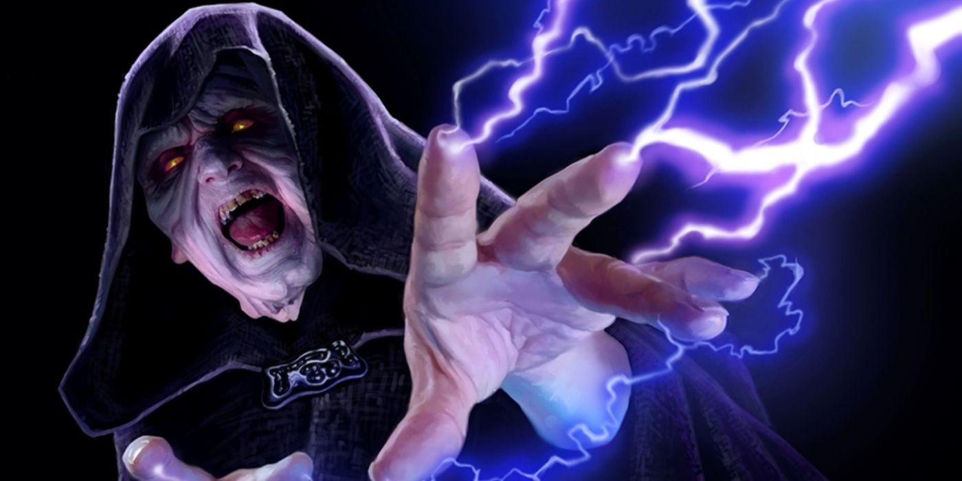 Les immenses pouvoirs de l'empereur Palapatine, alias Dark Sidious.