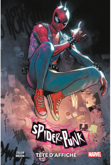Spider-Punk : tête d'affiche, chez Panini.