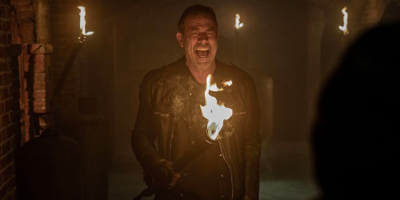 Jeffrey Dean Morgan est Negan dans The Walking Dead: Dead City.
