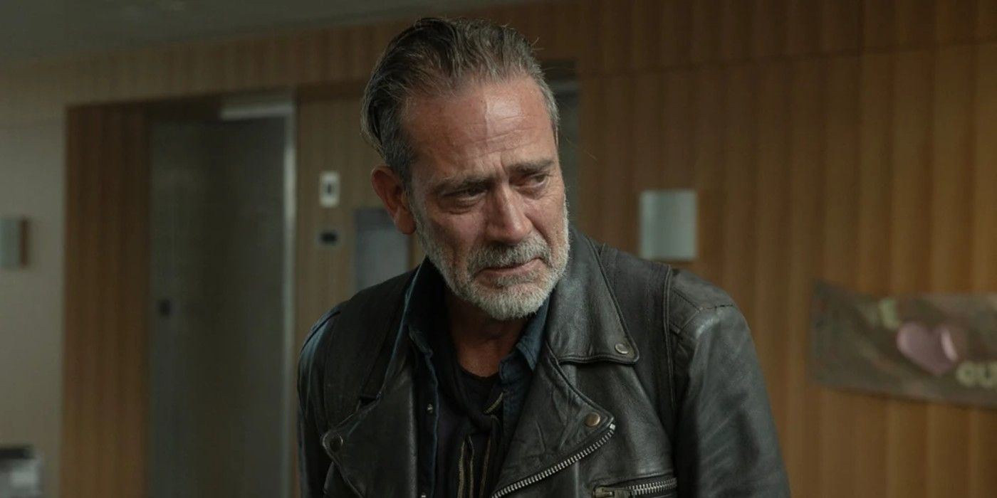 Negan (Jeffrey Dean Morgan) a l'air triste dans The Walking Dead : Dead City.