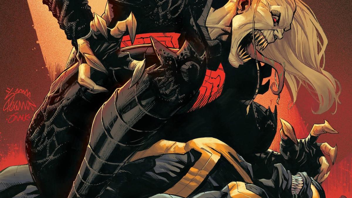 Knull vs Venom dans les comics Marvel.