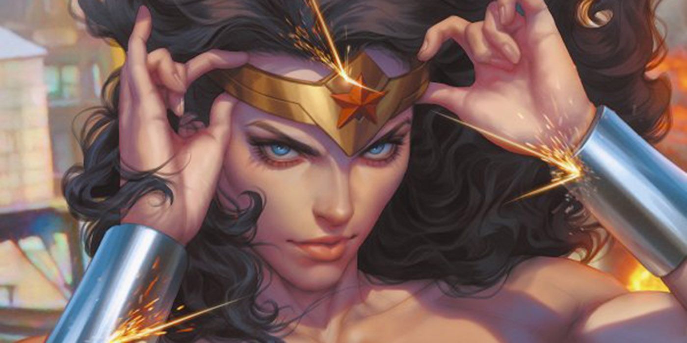 Couverture de Wonder Woman chez DC Comics.